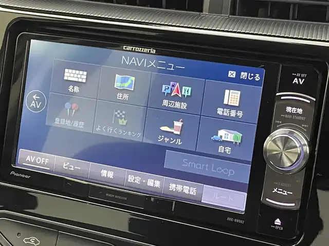 トヨタ アクア 群馬県 2019(令1)年 2.4万km ホワイトパールクリスタルシャイン 衝突軽減　社外７インチナビ　バックカメラ　ＬＥＤライト　オートマチックハイビーム　純正１５インチアルミホイール　クリアランスソナー　ドライブレコーダー　ＥＴＣ　スマートキー　プッシュスタート　禁煙車