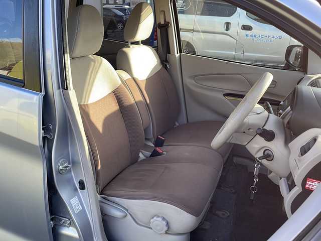 三菱 ｅＫワゴン M 福島県 2017(平29)年 5.4万km クールシルバーメタリック 4WD/純正オーディオ(CD/AUX/ラジオ)/D席シートヒーター/アイドリングストップ/電動格納ミラー/フロアマット/社外14inアルミホイール/ドアバイザー