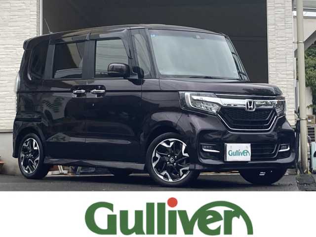 ホンダ Ｎ ＢＯＸ カスタム G L ターボ ホンダセンシング 大分県 2019(令1)年 5.1万km プレミアムベルベットパープル・パール ハーフレザーシート/両側パワースライドドア /純正ナビ/純正ビルトインETC/純正15インチアルミホイール/純正LEDヘッドライト/オートライト/社外ドラレコ/衝突被害軽減ブレーキ/横滑り防止装置/コーナーセンサー/クルーズコントロール/レーンキープアシスト/バックカメラ/スペアキー/5月3日から5月7日までお休みの為、書類発送及び車両搬出は5月8日以降になります。