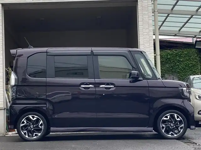 ホンダ Ｎ ＢＯＸ カスタム G L ターボ ホンダセンシング 大分県 2019(令1)年 5.1万km プレミアムベルベットパープル・パール ハーフレザーシート/両側パワースライドドア /純正ナビ/純正ビルトインETC/純正15インチアルミホイール/純正LEDヘッドライト/オートライト/社外ドラレコ/衝突被害軽減ブレーキ/横滑り防止装置/コーナーセンサー/クルーズコントロール/レーンキープアシスト/バックカメラ/スペアキー/5月3日から5月7日までお休みの為、書類発送及び車両搬出は5月8日以降になります。