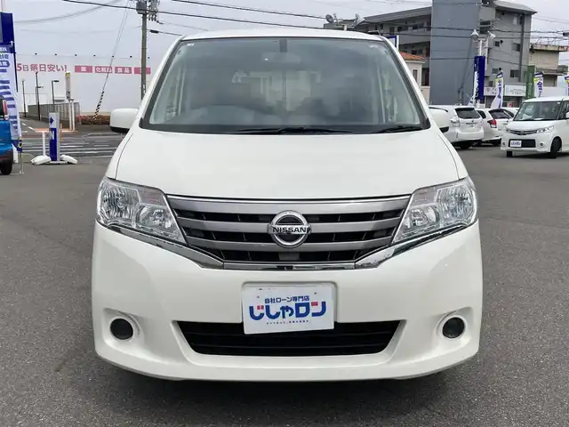 日産 セレナ 20X Sハイブリッド 和歌山県 2012(平24)年 5.7万km ブリリアントホワイトパール (株)IDOMが運営する【じしゃロン和歌山店】の自社ローン専用車両になります。こちらは現金またはオートローンご利用時の価格です。自社ローンご希望の方は別途その旨お申付け下さい/【じしゃロン個店占有の為　落札禁止】/ＳＤナビ/フルセグテレビ/プッシュスタート/両側パワースライドドア/ＥＴＣ/Bluetooth接続/クルーズコントロール/バックカメラ/後席エアコン/フルセグテレビ/横滑り防止機能