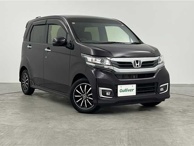 ホンダ Ｎ ＷＧＮ カスタム G Lパッケージ 三重県 2018(平30)年 5.6万km プレミアムベルベットパープル・パール 禁煙車/社外ナビ/・フルセグ/・DVD/CD/・Bluetooth/・MSV/バックカメラ/HIDヘッドライト/クルーズコントロール/ハーフレザーシート/ステアリングスイッチ/ビルトインETC/Wエアバック