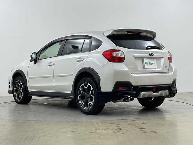 スバル インプレッサ ＸＶ 2．0i－L アイサイト 道央・札幌 2013(平25)年 3.1万km サテンホワイトパール ナビ【TV/BT/FM)/アイサイト/４WD/ドライブレコーダー/社外エアロ/社外マフラー/アイドリンストップ/クルーズコントロール/ハーフレザーシート/D席パワーシート/ETC/純正アルミホイール/HIDヘッドライト/オートライト/パドルシフト/MTモード付きAT/革巻きステアリング/ステアリングスイッチ/電格ミラー/横滑り防止/プッシュスタート/スマートキー