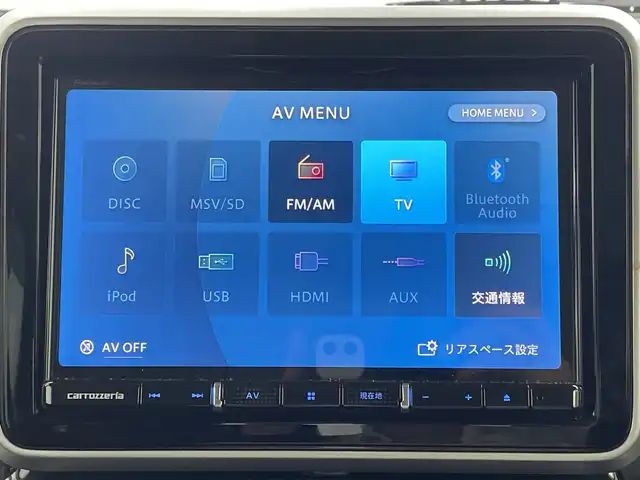 スズキ スペーシア カスタム HYBRID XS ターボ 群馬県 2020(令2)年 0.9万km ブルーイッシュブラックパール3 ８型ナビ　フルセグＴＶ　バックカメラ　クルーズコントロール　両側電動スライドドア　衝突被害軽減ブレーキ　レーンアシスト　運転席シートヒーター　オートハイビーム　ＬＥＤライト フォグ　スマートキー