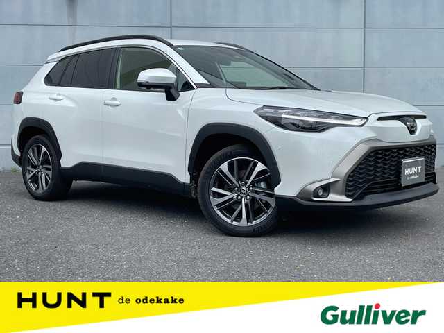 トヨタ カローラ クロス ハイブリッド Z 千葉県 2025(令7)年 0.1万km プラチナホワイトパールマイカ ４ＷＤ/純正ディスプレイオーディオ/フルセグＴＶ/全方位カメラ/クルーズコントロール/ビルトインＥＴＣ/コーナーセンサー/衝突被害軽減ブレーキ/レーンキープアシスト/ステアリングヒーター/前席シートヒーター