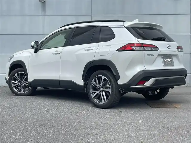 トヨタ カローラ クロス ハイブリッド Z 千葉県 2025(令7)年 0.1万km プラチナホワイトパールマイカ ４ＷＤ/純正ディスプレイオーディオ/フルセグＴＶ/全方位カメラ/クルーズコントロール/ビルトインＥＴＣ/コーナーセンサー/衝突被害軽減ブレーキ/レーンキープアシスト/ステアリングヒーター/前席シートヒーター