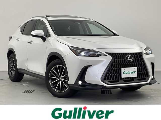 レクサス ＮＸ 250 愛知県 2023(令5)年 1.8万km ソニッククォーツ /禁煙車//ワンオーナー車//純正ナビ//Bluetooth　フルセグTV//バック&サイドモニター//ビルトインETC2.0//電動チルト&スライドムーンルーフ//レクサスセーフティシステム+//レーダークルーズコントロール//ブラインドスポットモニター//パーキングサポートブレーキ//LEDヘッドライト//オートライト//オートハイビーム//フロントフォグランプ//パワーバックドア//Ltexシート//前席パワーシート//前席・後席シートヒーター//ナノイーX//レクサスNXプレミアムサウンドシステム//AC100V//電子パーキングブレーキ//ブレーキホールド//純正18インチアルミホイール//純正フロアマット//革巻きステアリング//ステアリングスイッチ//パドルシフト//ステアリング電動チルト&テレスコ(オートスライド機能付)//プッシュスタート//電動格納ミラー//アイドリングストップ//新車保証書・取扱説明書//スペアキー