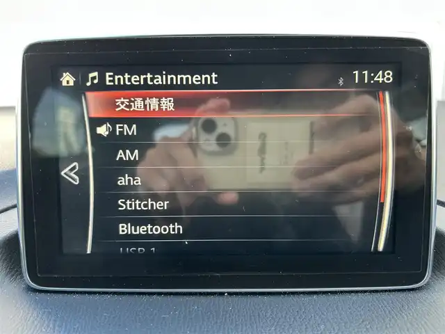 マツダ アクセラ スポーツ 20S ツーリング 埼玉県 2015(平27)年 1.7万km ソウルレッドプレミアムメタリック ワンオーナー/純正ナビオーディオ/(AM/FM/BT/AUX/USB)/バックカメラ/ETC/純正ETCボックス/RVM/LDWS/AFS/HBC/SCBS/バーグラアラームシステム/ヘッドアップディスプレイ/クルーズコントロール（追従無し）/前後ドライブレコーダー　/アイドリングストップ/オートライト/オートエアコン/プッシュスタートボタン/スマートキー×１/ステアリングスイッチ/USB入力端子/純正フロアマット/Auto exeフルスポイラー/Auto exe リアウィング/純正アルミ黒塗装/EXART マフラー/車両/ナビ 取扱説明書/保証書