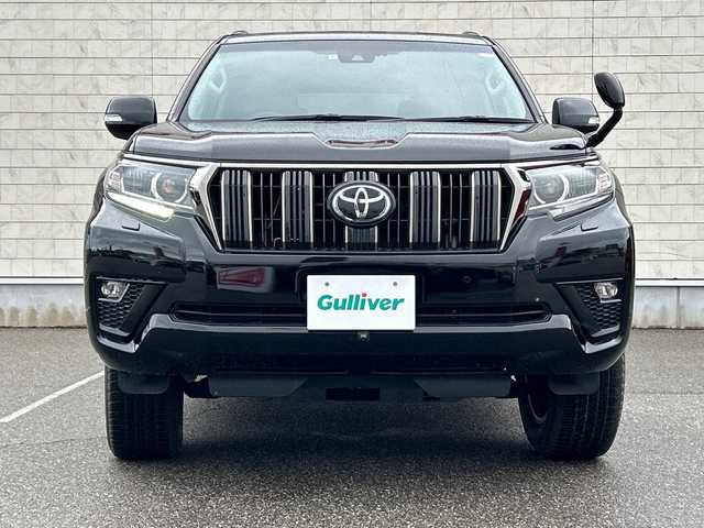 トヨタ ランドクルーザー プラド TX-L 70thアニバーサリーLTD 富山県 2022(令4)年 4.8万km ブラック 純正９型ナビ/フルセグＴＶ／Ｂｌｕｅｔｏｏｔｈ/バックカメラ/レーダークルーズコントロール/レーンキープアシスト/プリクラッシュセーフティ/純正AW１８インチ/茶革シート/シートヒーター／シートクーラー/運転席／助手席パワーシート/ヘッドライトウォッシャー/LEDヘッドライト/スマートキー/プッシュスタート/横滑り防止装置/Wエアバック/サイド＋カーテンエアバック
