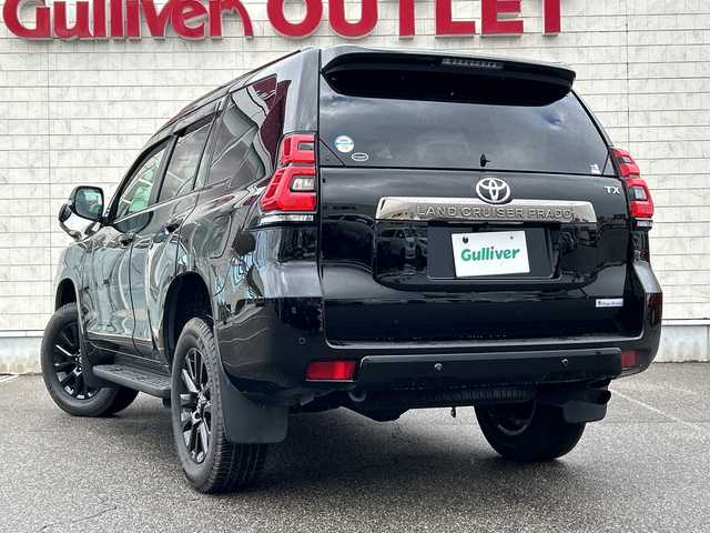 トヨタ ランドクルーザー プラド TX-L 70thアニバーサリーLTD 富山県 2022(令4)年 4.8万km ブラック 純正９型ナビ/フルセグＴＶ／Ｂｌｕｅｔｏｏｔｈ/バックカメラ/レーダークルーズコントロール/レーンキープアシスト/プリクラッシュセーフティ/純正AW１８インチ/茶革シート/シートヒーター／シートクーラー/運転席／助手席パワーシート/ヘッドライトウォッシャー/LEDヘッドライト/スマートキー/プッシュスタート/横滑り防止装置/Wエアバック/サイド＋カーテンエアバック