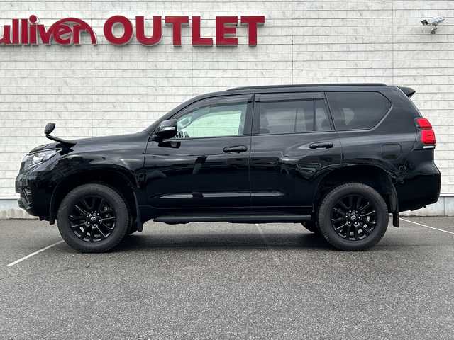 トヨタ ランドクルーザー プラド TX-L 70thアニバーサリーLTD 富山県 2022(令4)年 4.8万km ブラック 純正９型ナビ/フルセグＴＶ／Ｂｌｕｅｔｏｏｔｈ/バックカメラ/レーダークルーズコントロール/レーンキープアシスト/プリクラッシュセーフティ/純正AW１８インチ/茶革シート/シートヒーター／シートクーラー/運転席／助手席パワーシート/ヘッドライトウォッシャー/LEDヘッドライト/スマートキー/プッシュスタート/横滑り防止装置/Wエアバック/サイド＋カーテンエアバック