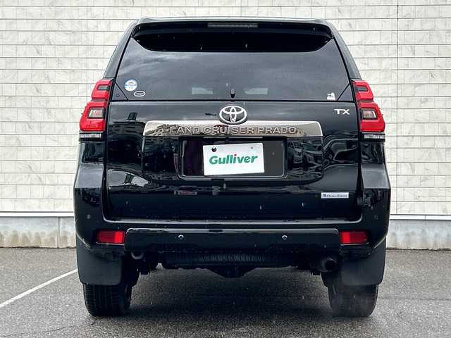 トヨタ ランドクルーザー プラド TX-L 70thアニバーサリーLTD 富山県 2022(令4)年 4.8万km ブラック 純正９型ナビ/フルセグＴＶ／Ｂｌｕｅｔｏｏｔｈ/バックカメラ/レーダークルーズコントロール/レーンキープアシスト/プリクラッシュセーフティ/純正AW１８インチ/茶革シート/シートヒーター／シートクーラー/運転席／助手席パワーシート/ヘッドライトウォッシャー/LEDヘッドライト/スマートキー/プッシュスタート/横滑り防止装置/Wエアバック/サイド＋カーテンエアバック