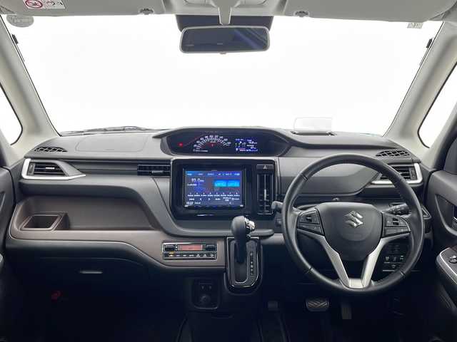 スズキ ソリオ バンディット HV MV 千葉県 2021(令3)年 2.9万km スピーディーブルーメタリック/ブラック2トーンルーフ ワンオーナー/純正ナビ【フルセグ/Bluetooth/USB入力/CD/DVD】/片側電動スライドドア/クリアランスソナー/アイドリングストップ/アダプティブクルーズコントロール/ＬＥＤヘッドライト/ヘッドアップディスプレイ/レーンキープアシスト/ＬＥＤフォグランプ/シートヒーター（D＋N）/革巻きステアリング/ステアリングスイッチ/後席サーキュレーター/後席ロールサンシェード/純正A１５インチAW/純正フロアマット/プッシュスタート