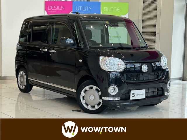 ダイハツ ムーヴ キャンバス X ブラックインテリア リミテッド SAⅢ 埼玉県 2020(令2)年 3.1万km ブラックマイカメタリック スマートアシスト/純正メモリナビ/　　CD/DVD/BT/フルセグ/全方位カメラ/両側パワースライドドア/LEDオートライト/ステアリングスイッチ/スペアキー/禁煙車
