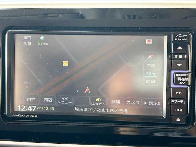 ダイハツ ムーヴ キャンバス X ブラックインテリア リミテッド SAⅢ 埼玉県 2020(令2)年 3.1万km ブラックマイカメタリック スマートアシスト/純正メモリナビ/　　CD/DVD/BT/フルセグ/全方位カメラ/両側パワースライドドア/LEDオートライト/ステアリングスイッチ/スペアキー/禁煙車
