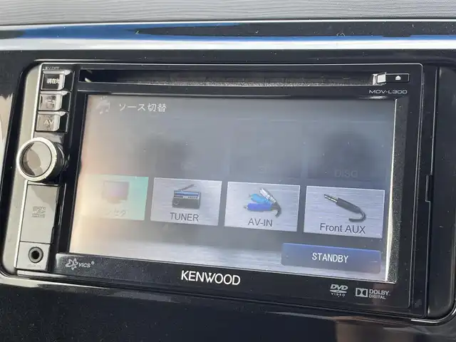ダイハツ タント エグゼ カスタムG 滋賀県 2013(平25)年 5万km パールホワイトⅢ 禁煙車/社外ナビ/（CD/DVD/SD/AUX/地デジTV）/ETC/HIDヘッドライト/フォグランプ/電動格納ミラー/純正アルミホイール/純正ドアバイザー/社外フロアマット/スペアキー1本/アイドリングストップ