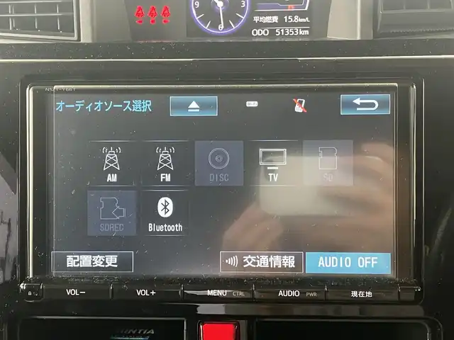トヨタ ルーミー カスタムG－T 高知県 2017(平29)年 5.2万km パールホワイトⅢ 純正SDナビ/フルセグ/Bluetooth接続/両側パワースライドドア/ETC/バックカメラ/ドライブレコーダー/クルーズコントロール/純正アルミホイール/純正フロアマット/スマートキー/ワンオーナー/横滑り防止装置/レーンキープアシスト