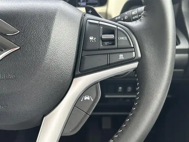 スズキ クロスビー HYBRID MZ 福島県 2024(令6)年 1.1万km キャラバンアイボリーパールメタリック/メロウディープレッド2トーン ワンオーナー/ターボ/純正ナビ/(CD/DVD/SD/MSV/USB/BT)/フルセグTV/デュアルカメラブレーキサポート/レーダークルーズコントロール/レーンキープ/LEDヘッドライト/フォグランプ/全方位モニター/パーキングアシスト/前席シートヒーター/パドルシフト/プッシュスタート/ビルトインETC/アイドリングストップ/ステアリングスイッチ