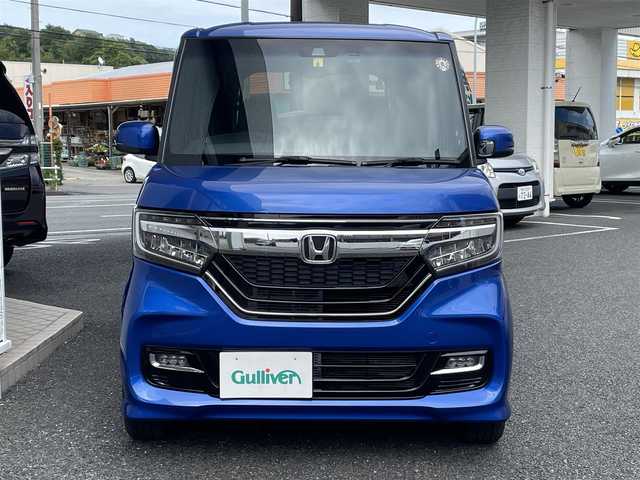 ホンダ Ｎ ＢＯＸ カスタム G L ターボ ホンダセンシング 神奈川県 2020(令2)年 1.6万km ブリリアントスポーティブルーメタリック2トーン 純正ナビ/バックカメラ/ETC/両側パワースライドドア/クルーズコントロール/パドルシフト/コーナーセンサー/ドライブレコーダー/ハーフレザー/前席シートヒーター/スマートキー/スペアキー×1/社外フロアマット/純正AW/取扱説明書/保証書
