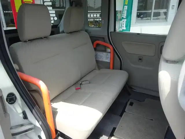 スズキ スペーシア X 静岡県 2014(平26)年 5.6万km パールホワイト 禁煙車/福祉車両/・車椅子スロープ/片側パワースライドドア/ECLIPSE SDナビ/（CD/DVD/BT/フルセグTV/SD REC)/バックカメラ/プッシュスタート・スマートキー/前方ドライブレコーダー/ETC/純正フロアマット・バイザー/社外アルミホイール/スペアキー/保証書・取扱説明書