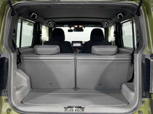 ダイハツ タフト X 広島県 2021(令3)年 4.1万km フォレストカーキメタリック ガラスルーフ/社外ナビ/バックカメラ/衝突軽減ブレーキ/レーンキープアシスト/オートハイビーム/誤発進抑制機能/コーナーセンサー/LEDヘッドランプ/純正15インチAW/ETC/ドライブレコーダー