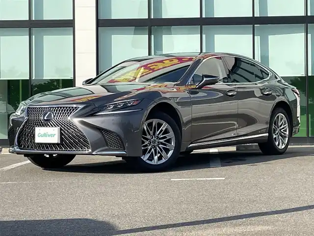 レクサス ＬＳ 500h Iパッケージ 和歌山県 2017(平29)年 4.2万km マンガンラスター 純正ナビ/全方位カメラ/TV/衝突被害軽減ブレーキ/レーダークルコン/レーンキープアシスト/ブラインドスポットモニター/オートライト/前後コーナーセンサー/サンルーフ/ビルトインETC/ドラレコ/デジタルインナーミラー/シートメモリー/ヘッドアップディスプレイ/オートホールド/パドルシフト/フルオートパワーウィンドウ/プッシュスタート