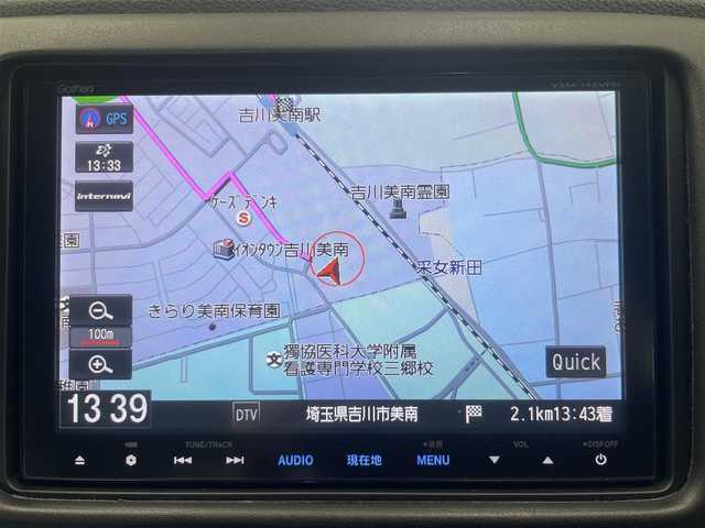 ホンダ ヴェゼル ハイブリッド X 富山県 2014(平26)年 6.2万km クリスタルブラックパール 4WD/プッシュスタート/スマートキー×２/純正8インチディーラーナナビ/　フルセグ・BT・CD・DVD/バックカメラ/クルコン/パドルシフト/運転席・助手席シートヒーター/ETC/純正アルミホイール積み込み(サマータイヤ)/ウインカーミラー/純正フロアマット