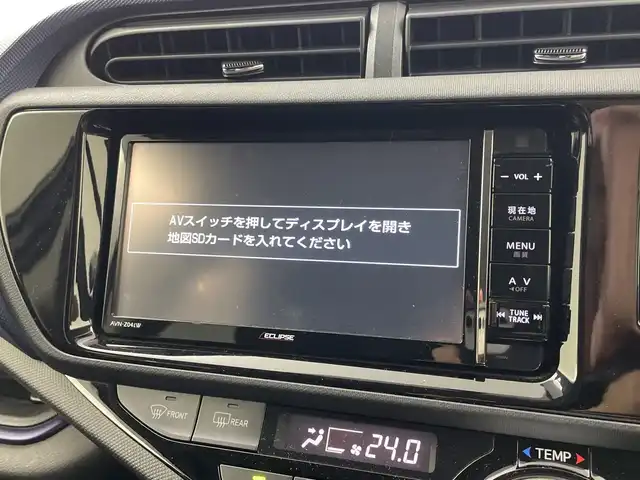 トヨタ アクア S 群馬県 2015(平27)年 3.9万km グレー 純正ナビ/フルセグ/バックカメラ/プッシュスタート/スマートキー/純正フロアマット/ビルトインETC/LEDヘッドライト