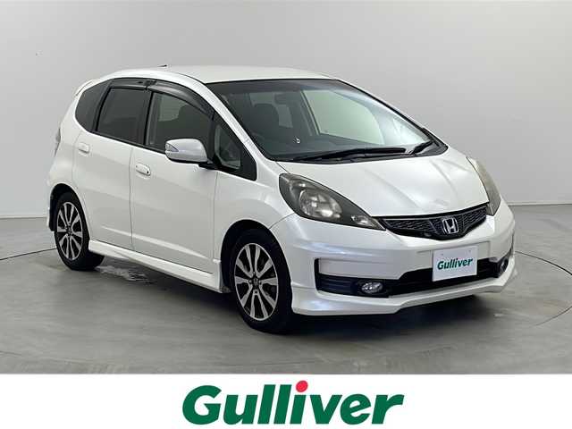 ホンダ フィット RS ファインスタイル 栃木県 2013(平25)年 17.9万km プレミアムホワイトパール 社外HDDナビ　/DTV　CD　BT　/パドルシフト　/エンジンスターター　/オートライト　/スペアキー　/社外レーダー/ETC/革巻きハンドル　/キーレスキー　　