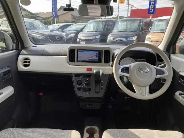 ダイハツ ミラ トコット X SA Ⅲ 静岡県 2018(平30)年 10.3万km セラミックグリーンM (株)IDOMが運営する【じしゃロン焼津店】の自社ローン対象車両になります。こちらは現金ご利用時の価格です。/自社ローンご希望の方は別途その旨お申付け下さい。/純正ＳＤナビ/（フルセグＴＶ/Ｂｌｕｅｔｏｏｔｈ接続/ＣＤ/ＤＶＤ/ミュージックサーバー）/衝突軽減ブレーキ/バックカメラ/前後コーナーセンサー/ＥＴＣ/ＬＥＤヘッドライト/オートハイビーム