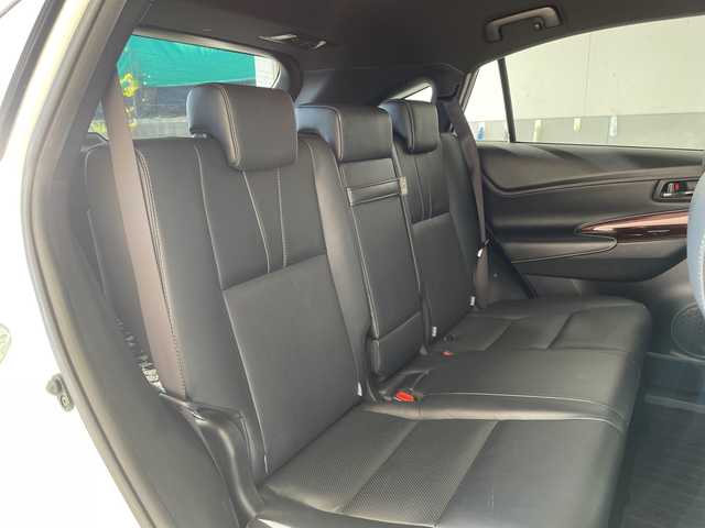 トヨタ ハリアー プレミアム 愛知県 2016(平28)年 3.6万km ホワイトパールクリスタルシャイン ワンオーナー/純正メモリナビ/フルセグテレビ/バックカメラ/Bluetooth/アイドリングストップ/ウィンカーミラー/クルーズコントロール/プッシュスタート/パワーバックドア/ETC/シートヒーター