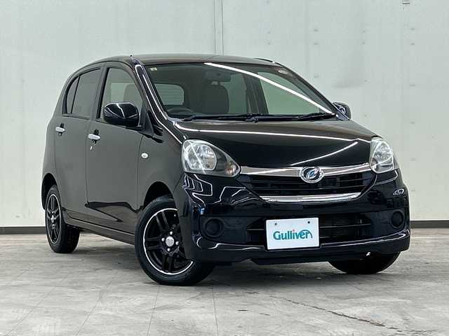 ダイハツ ミラ イース Xf SA 道央・札幌 2014(平26)年 5.5万km ブラックマイカメタリック ４ＷＤ//純正ナビ//スマートアシスト//ワンセグテレビ//アイドリングストップ//ETC//リモコンキー