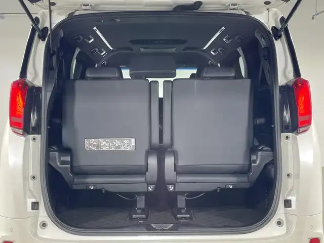 トヨタ アルファード S タイプゴールド 神奈川県 2021(令3)年 3.3万km ホワイトパールクリスタルシャイン 純正10型SDナビゲーション/AM FM フルセグ Bluetooth USB Miracast/バックカメラ/両側パワースライドドア/純正フリップダウンモニター/セーフティセンス/プリクラッシュセーフティ/レーントレーシングアラート/ロードサインアシスト/レーダークルーズコントロール/パーキングサポートブレーキ/クリアランスソナー/前後ドライブレコーダー/オートホールド/ステアリングリモコン/ハーフレザーシート/ビルトインETC/プッシュスタート/スマートキー/LEDヘッドライト/オートライト/オートマチックハイビーム/純正18インチアルミホイル