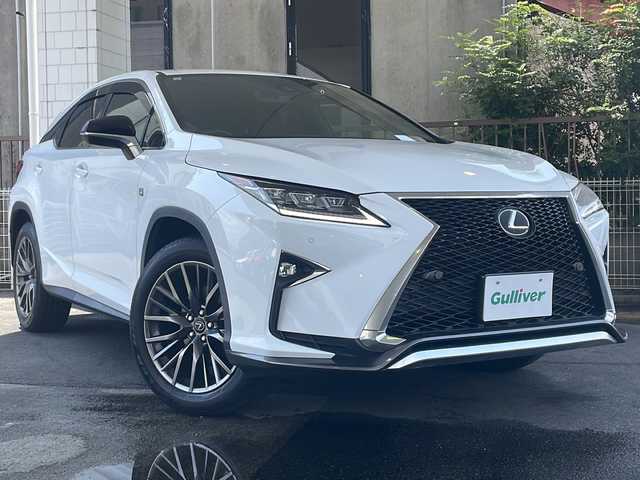レクサス ＲＸ 300 Fスポーツ 京都府 2019(平31)年 7.6万km ホワイトノーヴァガラスフレーク レクサス純正ナビ/ＥＴＣ２．０/DVD再生機能/CD/フルセグＴＶ/ヘッドアップディスプレイ/3眼LEDヘッドライト/レーダークルーズコントロール/ドライブレコーダー/（DC-DR652)/赤革レザーシート/メモリーパワーシート/レーンキレクサスープアシスト/電動リアゲート/クリアランスソナー/ベンチレーション/クリアランスソナー/ナノイー空気清浄機/ステアヒーター/ブレーキホールド/パドルシフト/保証書/取扱説明書/記録簿