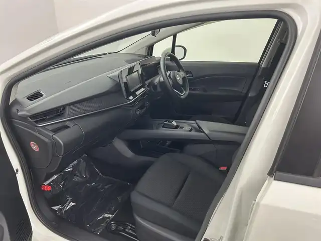 日産 ノート S 広島県 2021(令3)年 2.8万km ホワイト 禁煙車　社外ナビ（CN-B311B）　Bluetooth　ETC　エマージェンシーブレーキ　側方支援　クリアランスソナー　電動パーキングブレーキ　オートブレーキホールド　オートライト　オートマチックハイビーム　スマートキー