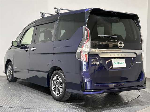 日産 セレナ e－パワー ハイウェイスター V 愛媛県 2022(令4)年 2.3万km アズライトブルー ・１０型ナビ（フルセグＴＶ・ＢＴ・ＣＤ・ＤＶＤ・ＦＭ・ＡＭ・ＳＤ）/・全方位カメラ　/・１１型後席液晶　/・前後ドラレコ　/・ＥＴＣ　/・プロパイロット　/・レーンキープアシスト　/・衝突軽減ブレーキ　/・レーダークルーズコントロール/・両側電動ドア/・デジタルインナーミラー