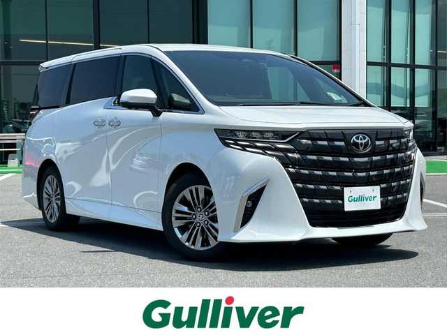 トヨタ アルファード Z 奈良県 2024(令6)年 1.3万km プラチナホワイトパールマイカ フルセグ純正ナビ　/ＨＤＭＩ　/フリップダウンモニター　/フリップダウンモニター用リモコン　/サンルーフ　/ＥＴＣ２．０　/置くだけ充電　/デジタルインナーミラー　/電動パーキングブレーキ　/ブレーキホールド/ブラインドスポットモニター/電動シェード