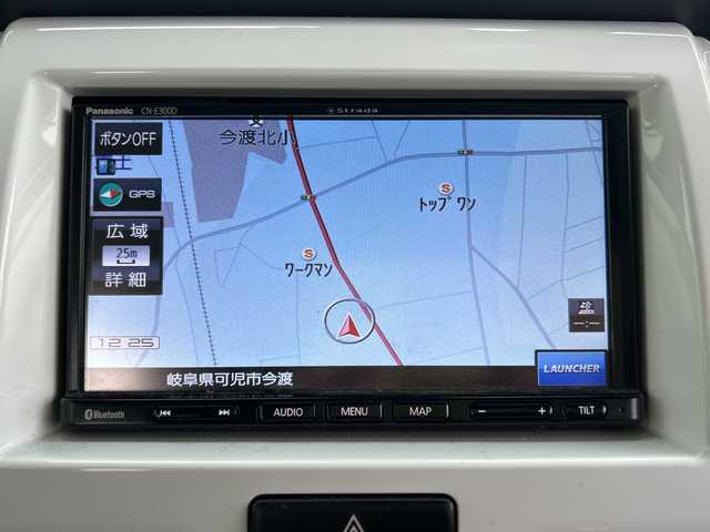 スズキ ハスラー G 岐阜県 2017(平29)年 10.9万km ムーンライトバイオレットパールメタリック/ホワイト2トーンルーフ 登録時走行距離：108789km/ナビ（CN-E300D）/バックカメラ/テレビ・CD・DVD・Bluetooth/ビルトインETC/スマートアシストII/・検知システム/・衝突警報機能/・衝突回避支援ブレーキ機能	/・車線逸脱警報機能	/・誤発進抑制機能(前方)/・誤発進抑制機能(後方)/・先行車発進お知らせ機能	/ベンチシート/シートヒーター/フロアマット/ドアバイザー/プッシュスタート/スマートキー