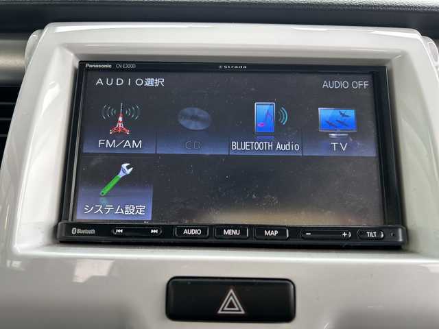 スズキ ハスラー G 岐阜県 2017(平29)年 10.9万km ムーンライトバイオレットパールメタリック/ホワイト2トーンルーフ 登録時走行距離：108789km/ナビ（CN-E300D）/バックカメラ/テレビ・CD・DVD・Bluetooth/ビルトインETC/スマートアシストII/・検知システム/・衝突警報機能/・衝突回避支援ブレーキ機能	/・車線逸脱警報機能	/・誤発進抑制機能(前方)/・誤発進抑制機能(後方)/・先行車発進お知らせ機能	/ベンチシート/シートヒーター/フロアマット/ドアバイザー/プッシュスタート/スマートキー