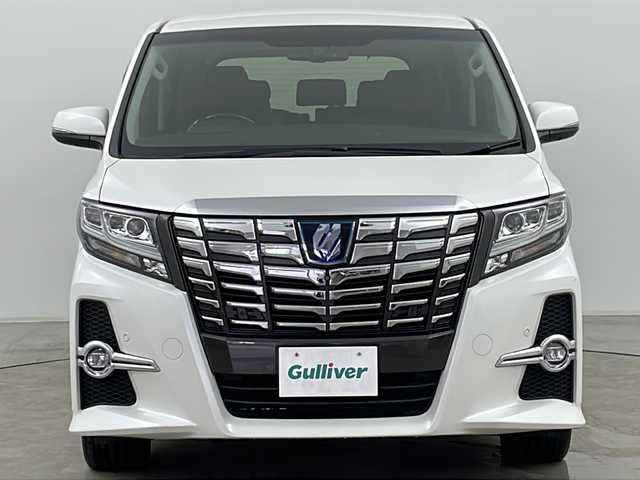 トヨタ アルファードハイブリット SR Cパッケージ 道央・札幌 2015(平27)年 7.6万km ホワイトパールクリスタルシャイン 4WD/ブラックレザーシート/JBLプレミアムサウンドシステム/両側パワースライドドア/純正ナビ/フルセグTV/CD/DVD/FM/AM/USB/TVキャンセラー/全周囲カメラ/ETC/パワーバックドア/パワーシート（D席+N席+2列目）/シートヒーター/シートメモリ/ビルドインETC/レーダークルーズコントロール/オートブレーキホールド/プッシュスタート/スマートキー/オートライト/オートマチックハイビーム/アクセサリーコンセント100V/取扱説明書/純正17インチアルミホイール/純正ドアバイザー/純正フロアマット