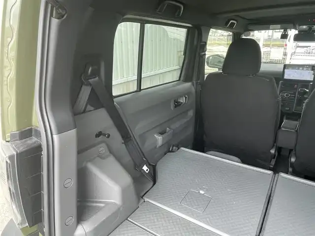 ダイハツ タフト G ターボ クロムベンチャー 滋賀県 2021(令3)年 2.7万km フォレストカーキメタリック ガソリン/4WD(F4)/CVT/ガラスルーフ/ディスプレイオーディオ/（FM/AM/ワンセグ/USB/Apple car play/Bluetooth）/レーンキープ/D/N席シートヒーター/電子パーキングアシスト/電動ブレーキホールド/ETC/ドライブレコーダー（前後）/プリクッラッシュ/横滑り防止/クルーズコントロール/オートライト/オートハイビーム/LEDヘッドライト/革巻きステアリング/電動ミラー/アイドリングストップ/冬用タイヤ積込み