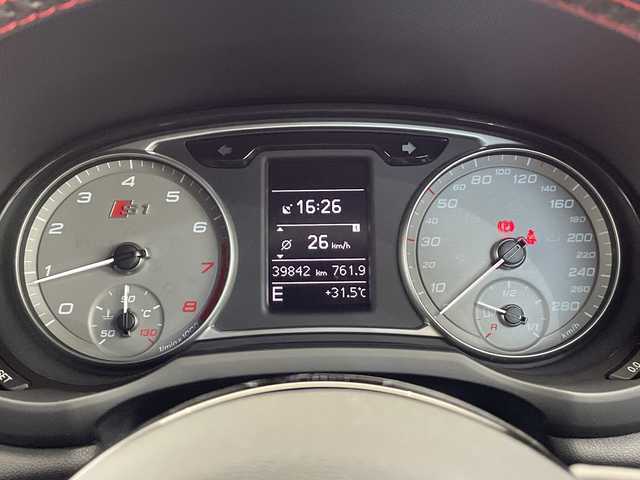 アウディ Ｓ１ スポーツバック 栃木県 2015(平27)年 4万km スクーバブルーメタリック 6速MT/4WD ターボ/純正ナビ/　（CD/DVD/フルセグTV/Bluetooth）/コーナーセンサー/ETC/前方ドライブレコーダー/ハーフレザーシート/オートライト/LEDヘッドライト/フォグランプ/キーレスゴー/スタート＆ストップ/純正AW/純正フロアマット