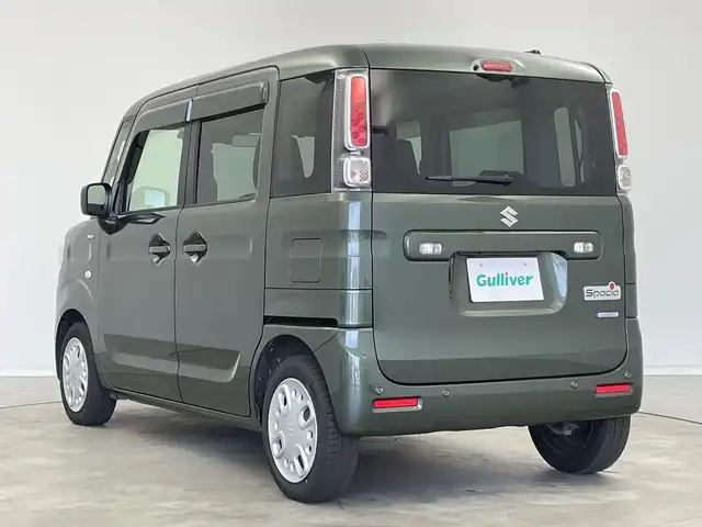 スズキ スペーシア HYBRID G 新潟県 2021(令3)年 6.1万km クールカーキPM ワンオーナー/社外メモリーナビ/CD/DVD/SD/BT/フルセグTV/デュアルカメラブレーキサポート/リアコーナーセンサー/アイドリングストップ/バックカメラ/オートライト/プッシュスタート/ドアバイザー/フロアマット