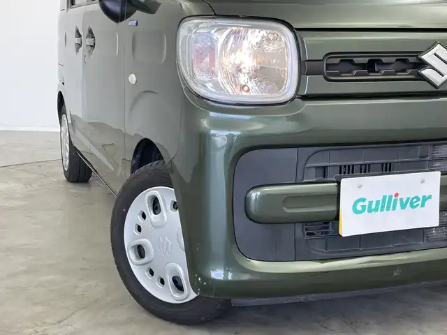 スズキ スペーシア HYBRID G 新潟県 2021(令3)年 6.1万km クールカーキPM ワンオーナー/社外メモリーナビ/CD/DVD/SD/BT/フルセグTV/デュアルカメラブレーキサポート/リアコーナーセンサー/アイドリングストップ/バックカメラ/オートライト/プッシュスタート/ドアバイザー/フロアマット