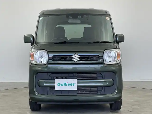 スズキ スペーシア HYBRID G 新潟県 2021(令3)年 6.1万km クールカーキPM ワンオーナー/社外メモリーナビ/CD/DVD/SD/BT/フルセグTV/デュアルカメラブレーキサポート/リアコーナーセンサー/アイドリングストップ/バックカメラ/オートライト/プッシュスタート/ドアバイザー/フロアマット