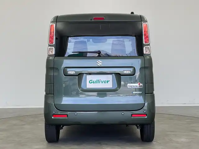 スズキ スペーシア HYBRID G 新潟県 2021(令3)年 6.1万km クールカーキPM ワンオーナー/社外メモリーナビ/CD/DVD/SD/BT/フルセグTV/デュアルカメラブレーキサポート/リアコーナーセンサー/アイドリングストップ/バックカメラ/オートライト/プッシュスタート/ドアバイザー/フロアマット