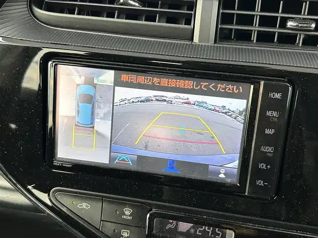 トヨタ アクア S スタイルブラック 愛知県 2021(令3)年 4.3万km ダークブルーマイカ トヨタセーフティセンス/　・衝突被害軽減ブレーキ/　・レーンキープアシスト/　・クリアランスソナー/純正ＳＤナビ/　（ＢＴ／フルセグＴＶ／ＣＤ／ＤＶＤ）/パノラミックビューモニター/ビルトインＥＴＣ/前後コーナーセンサー/スマートキー/純正ＬＥＤライト/オートマチックハイビーム/オートライト