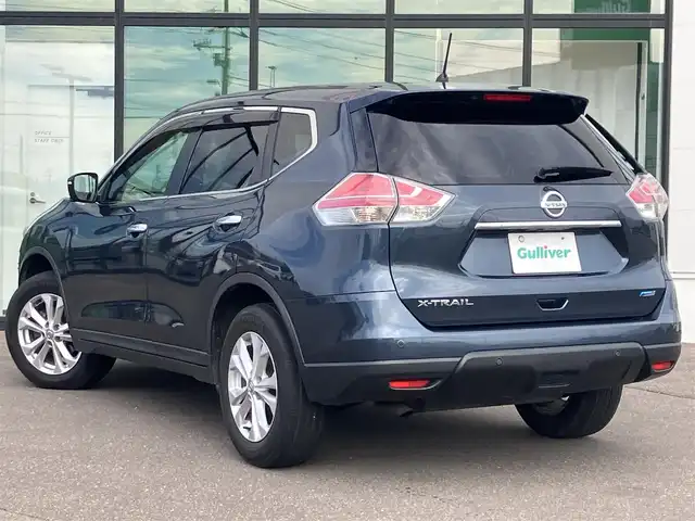 日産 エクストレイル 20X エマージェンシーブレーキ 道南・函館 2015(平27)年 12.2万km スチールブルー /純正SDナビ//フルセグTV//純正エンジンスターター//全方位カメラ//ETC//前席シートヒーター//エマージェンシーブレーキ//フロント・リアソナー//LEDヘッドライト//オートライト//スマートキー//エンジンプッシュスタート