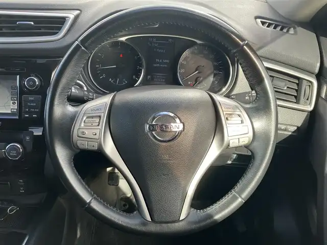 日産 エクストレイル 20X エマージェンシーブレーキ 道南・函館 2015(平27)年 12.2万km スチールブルー /純正SDナビ//フルセグTV//純正エンジンスターター//全方位カメラ//ETC//前席シートヒーター//エマージェンシーブレーキ//フロント・リアソナー//LEDヘッドライト//オートライト//スマートキー//エンジンプッシュスタート