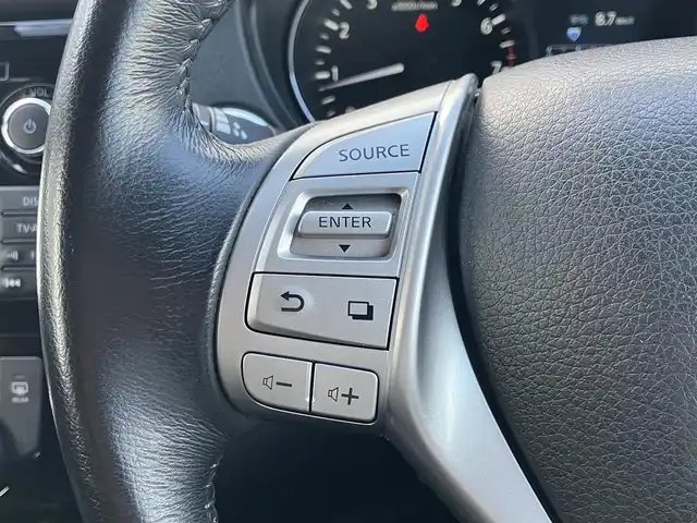 日産 エクストレイル 20X エマージェンシーブレーキ 道南・函館 2015(平27)年 12.2万km スチールブルー /純正SDナビ//フルセグTV//純正エンジンスターター//全方位カメラ//ETC//前席シートヒーター//エマージェンシーブレーキ//フロント・リアソナー//LEDヘッドライト//オートライト//スマートキー//エンジンプッシュスタート